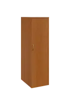 ST 4 - 42 šatní skříň, 1-dveřová, tyč, pravá, 1450x400x600, olše jantar